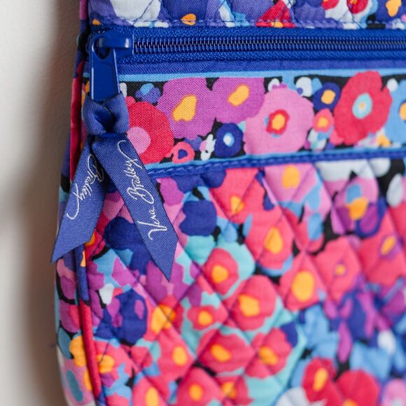 Vera Bradley Impressionista Crossbody Hipster Shoulder Bag EUC - Picture 3 of 5